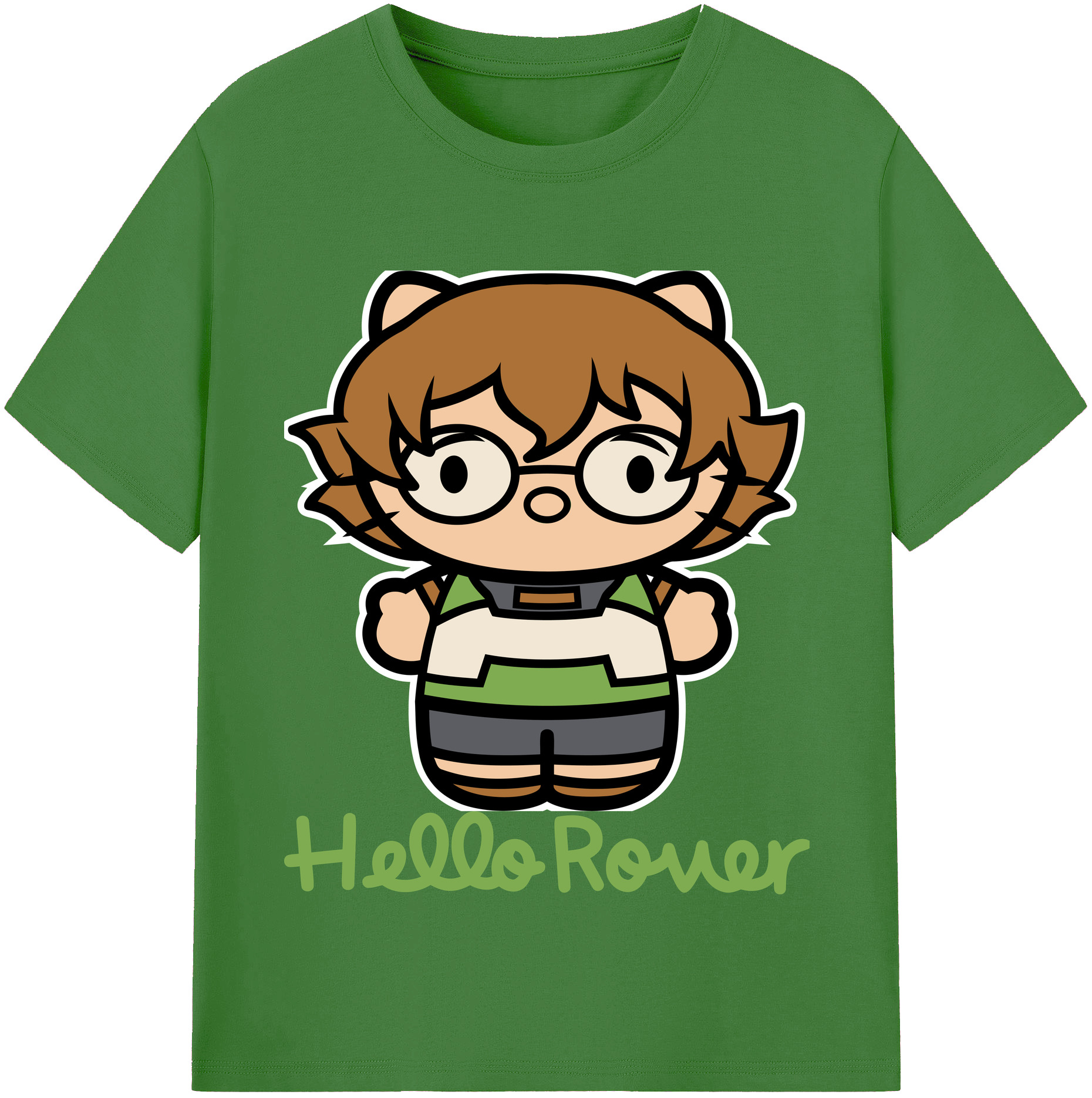 （画像用） Hello Kitty ハローキティ レディースカジュアルプリントTシャツ（綿100％）